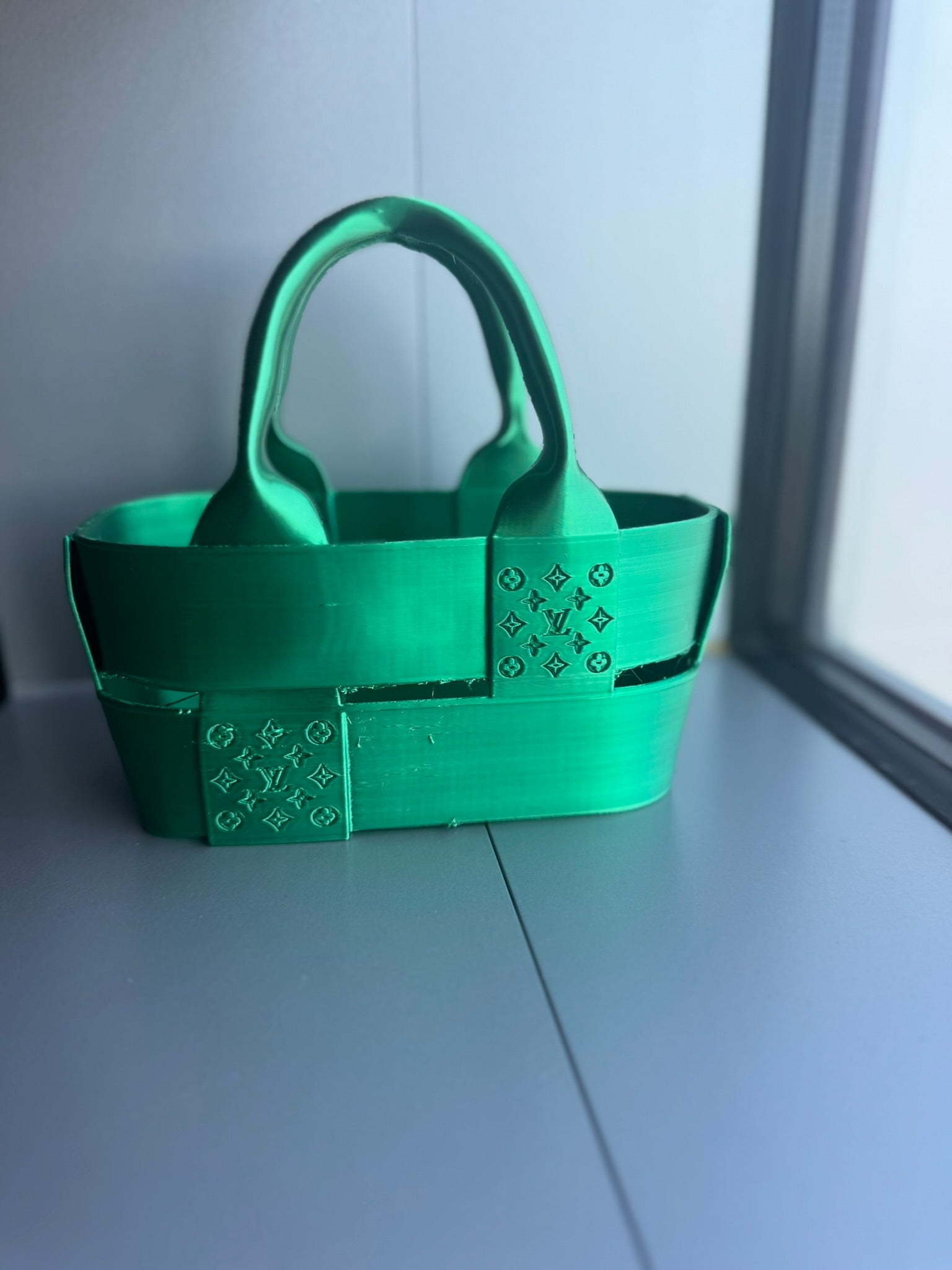 Luxury Mini Handbag Organizer – Designer-Inspired Desk Décor | Modern Storage Basket