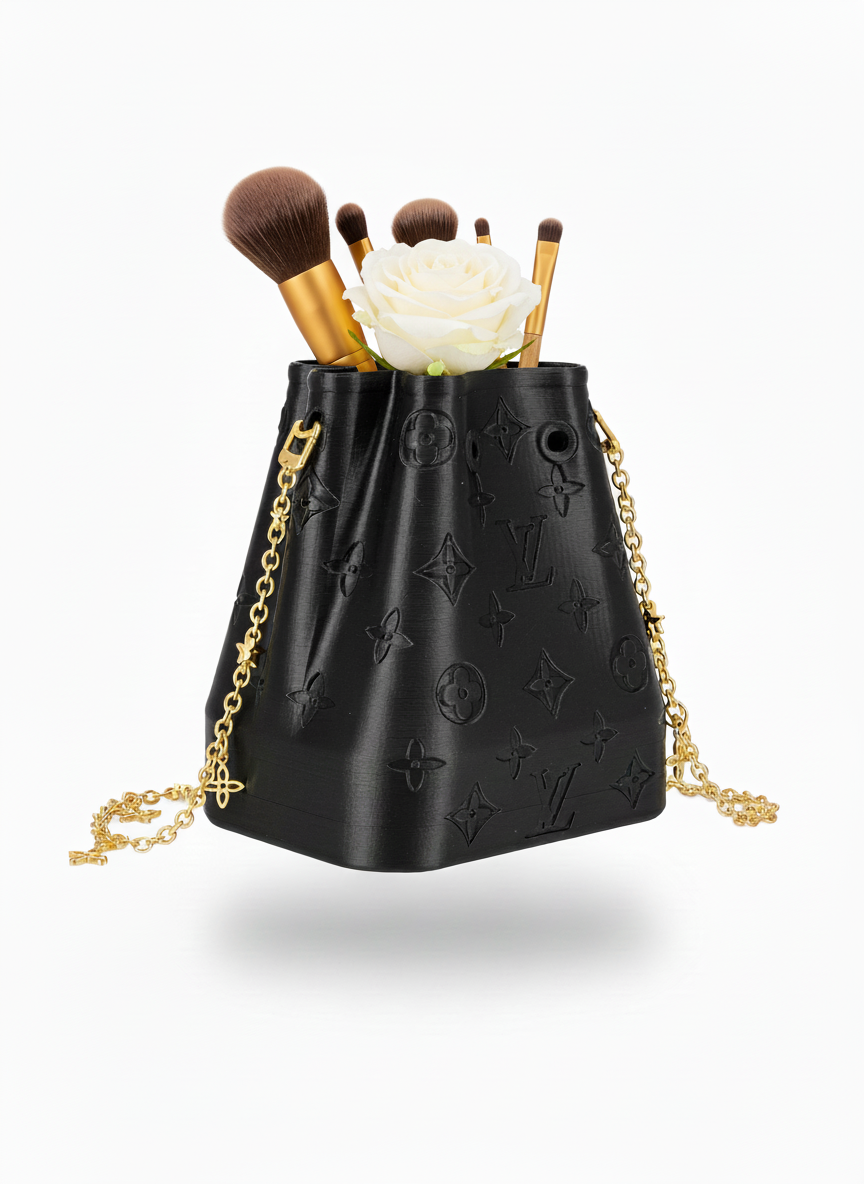 Luxury Monogram 3D Printed Designer Vase